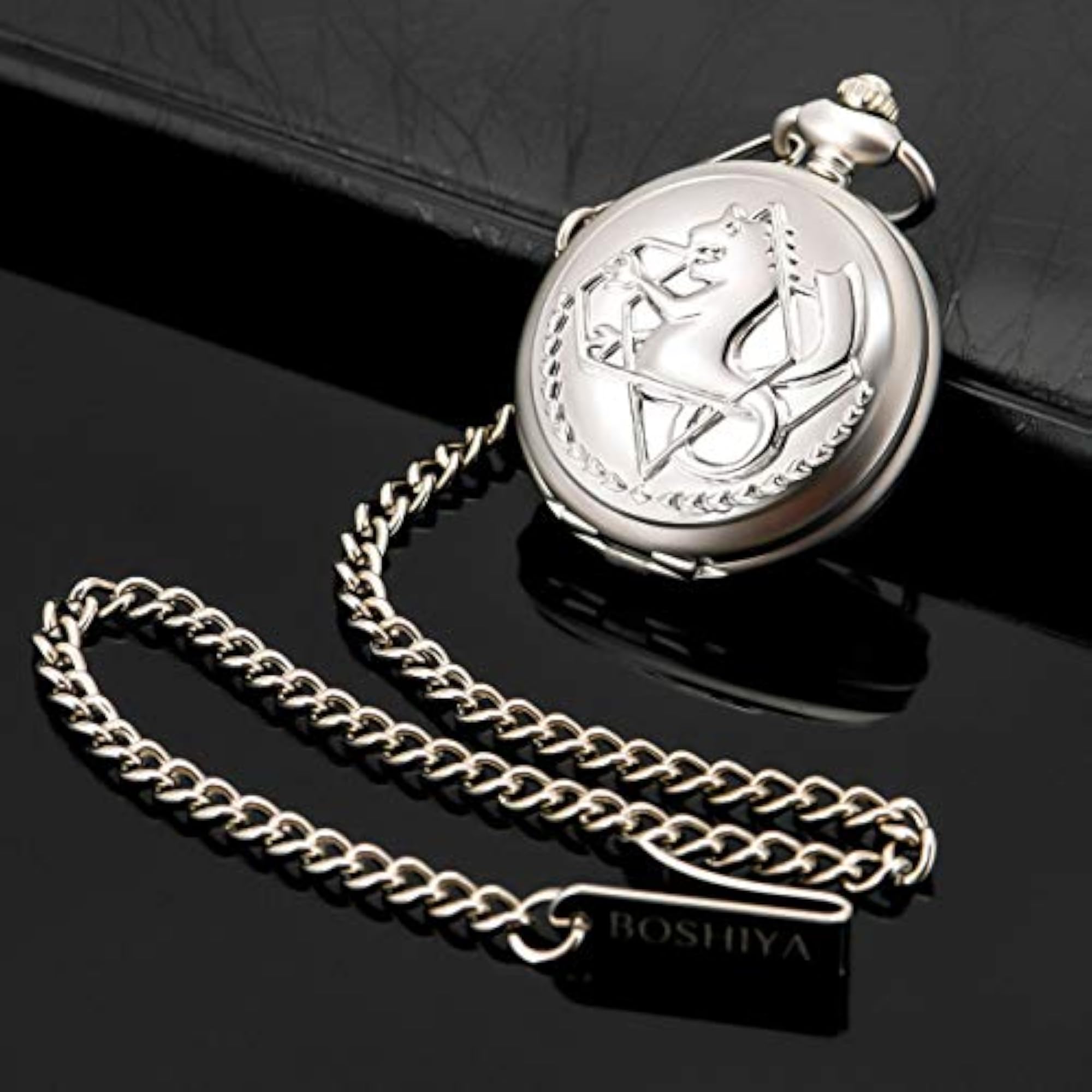 Fullmetal Alchemist Vintage Bronze Pocket Watch, Cosplay Gift